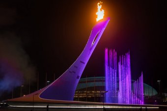 Поющие фонтаны Олимпийский парк Адлер Сочи